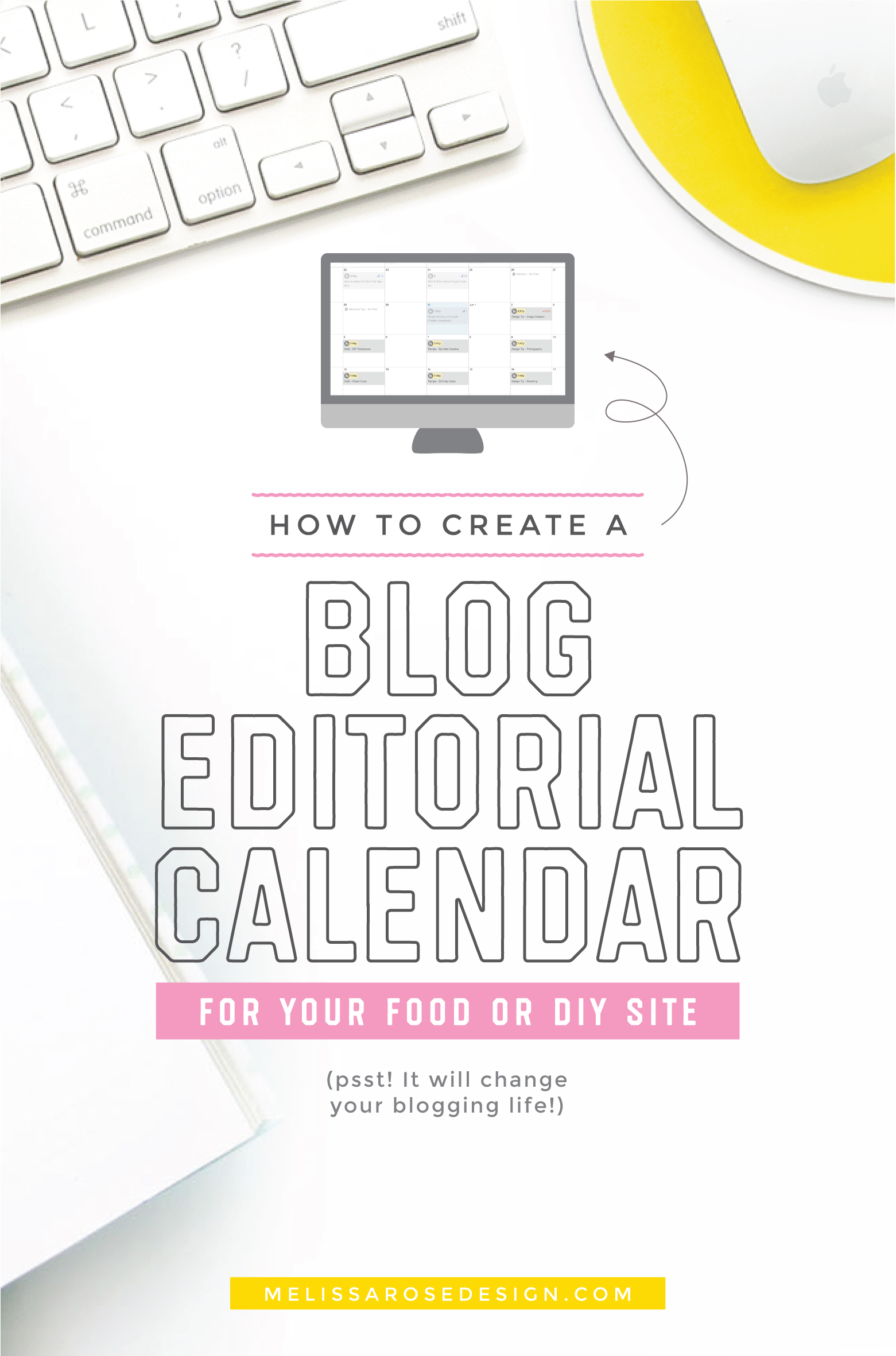 Stop scrambling on last-minute blog posts and start scheduling them out ahead of time with a structured content calendar. In this post blogger and branding coach, Melissa Rose, talks about how she runs multiple blogs with this the online marketing program/tool, CoSchedule.