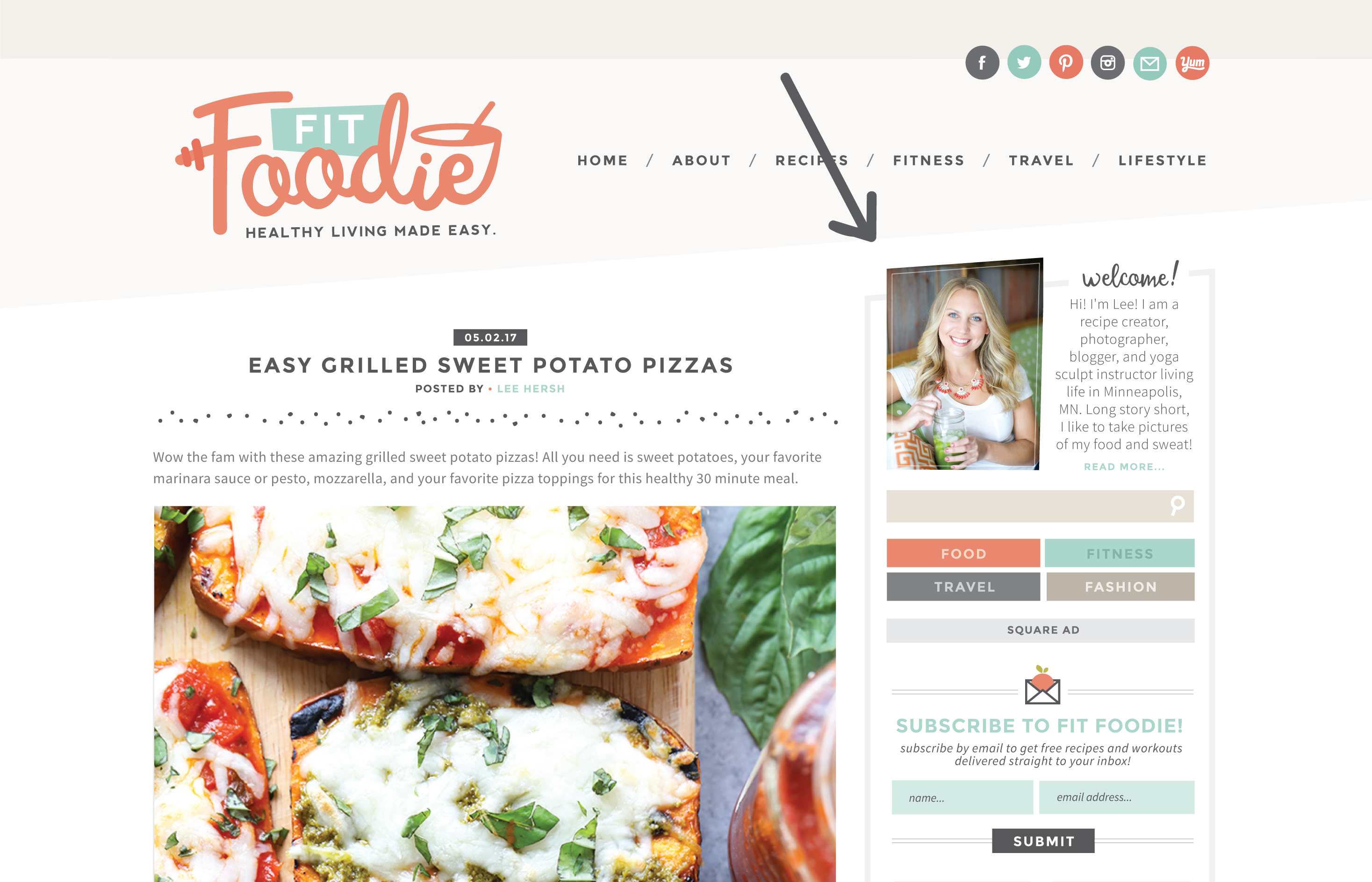 Graphic Designer and Brand Stylist, Melissa Rose, is showing you 6 Ways To Infuse Your Blog Color Palette into Your Blog's Branding. #foodblog | #blogdesign | www.melissarosedesign.com